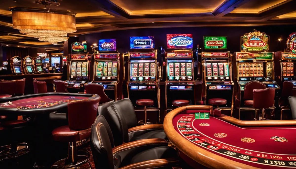 slvip slots overview page showing categorised game tiles